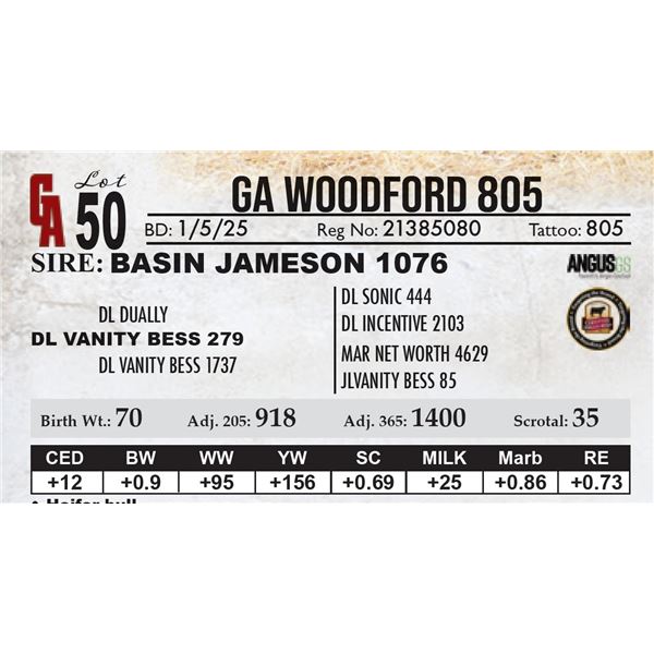 GA Jameson 805