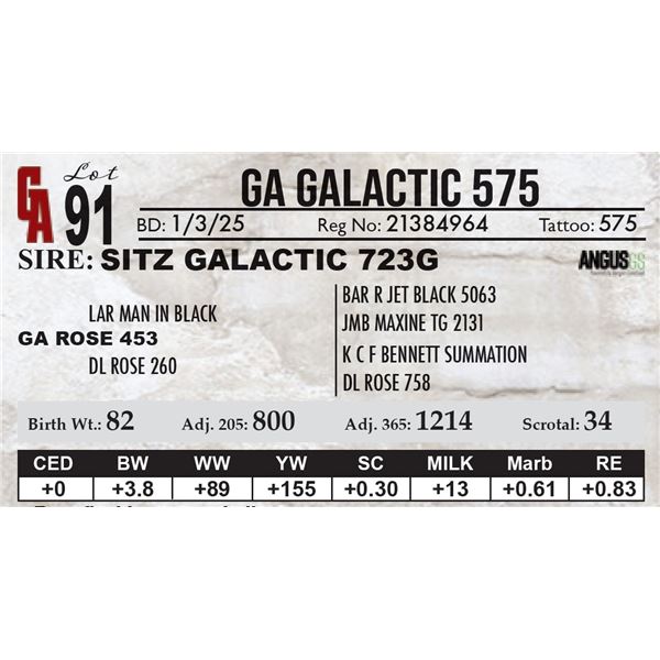 GA Galactic 575