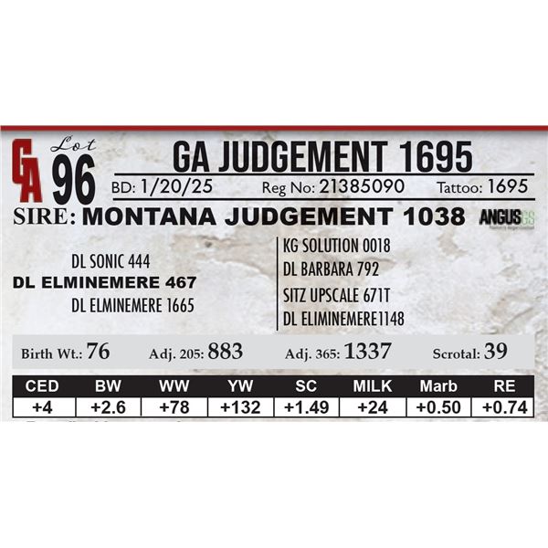 GA Judgement 1695