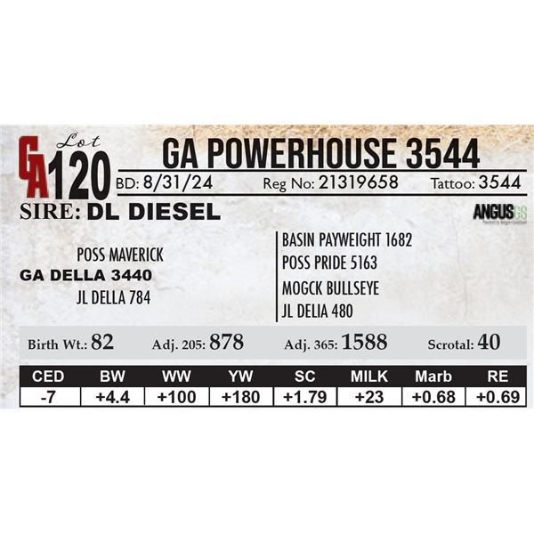 GA Powerhouse 3544