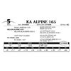 Image 1 : KA Alpine 165