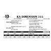 Image 1 : KA Dimension 315