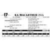 Image 1 : KA MacArthur 215