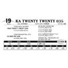 Image 1 : KA Twenty Twenty 035