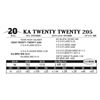 Image 1 : KA Twenty Twenty 205