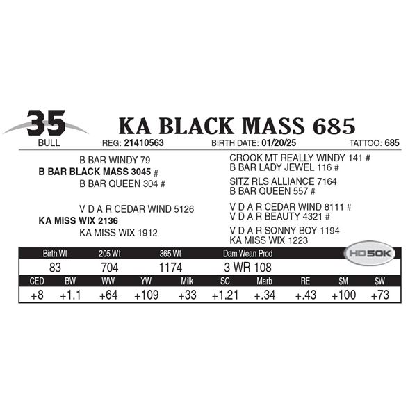 KA Black Mass 685