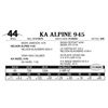 Image 1 : KA Alpine 945
