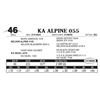 Image 1 : KA Alpine 055