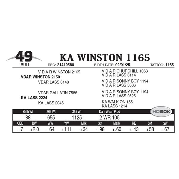 KA Winston 1165