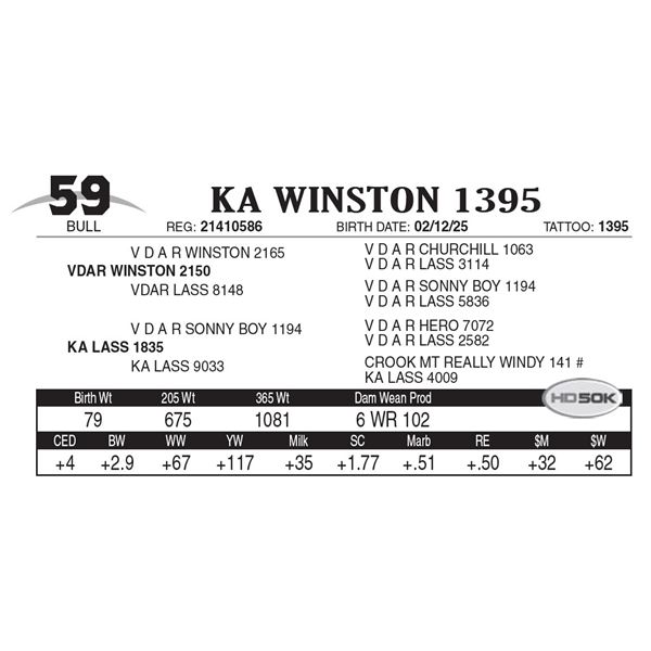 KA Winston 1395