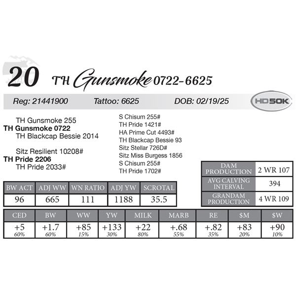 TH Gunsmoke 0722-6625