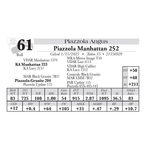 Piazzola Manhattan 252