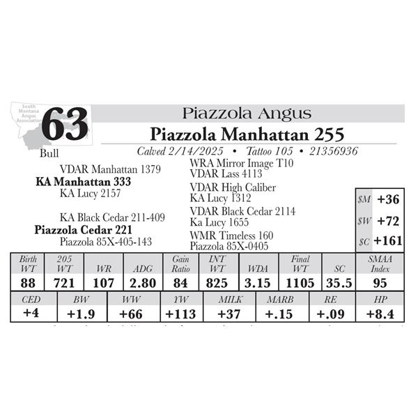 Piazzola Manhattan 255