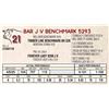 Image 1 : BAR J V BENCHMARK 5293