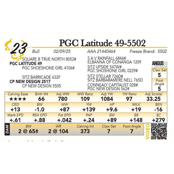 PGC Latitude 49-5502