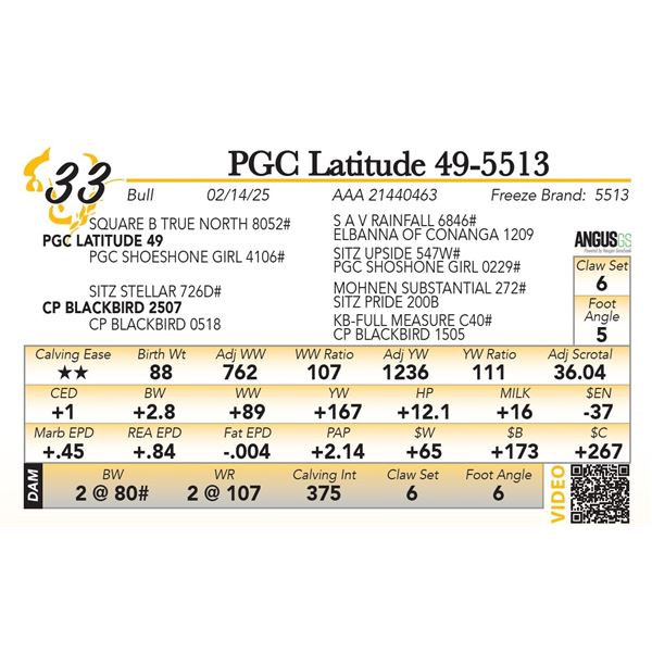 PGC Latitude 49-5513