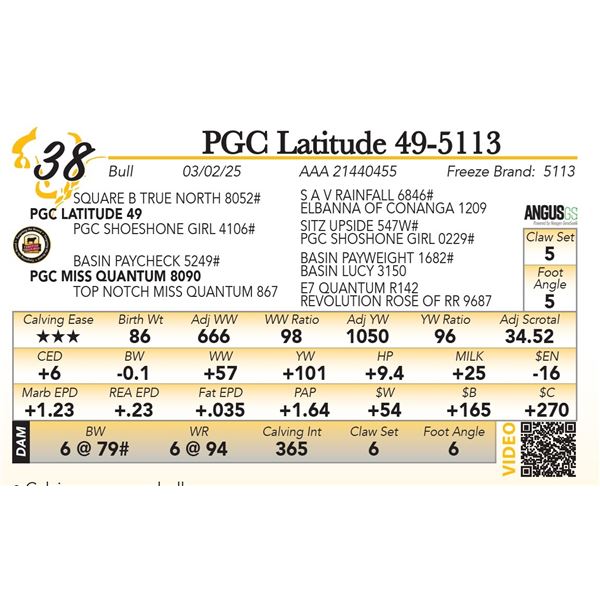 PGC Latitude 49-5113