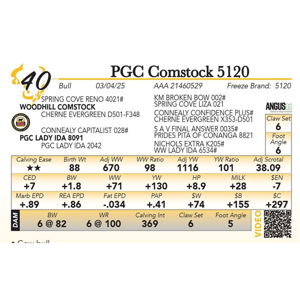 PGC Comstock 5120