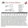 Image 1 : Four (4) Frozen Embryos