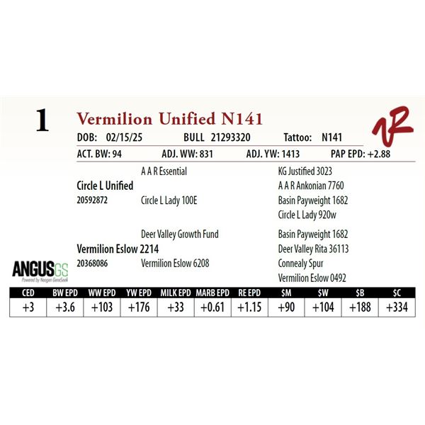 Vermilion Unified N141
