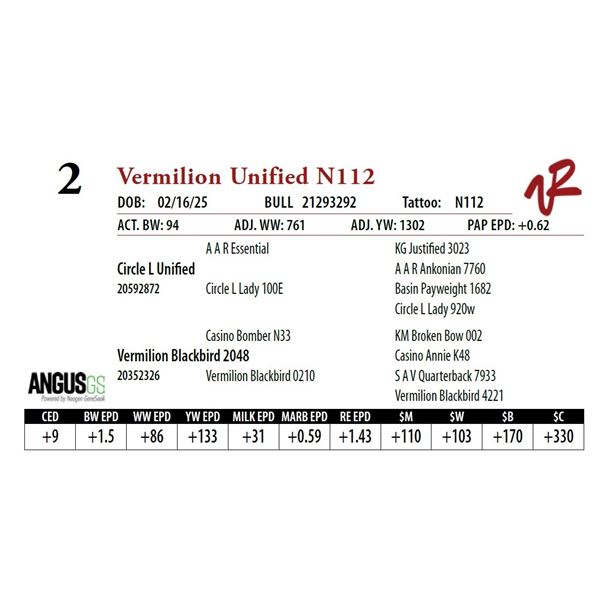 Vermilion Unified N112