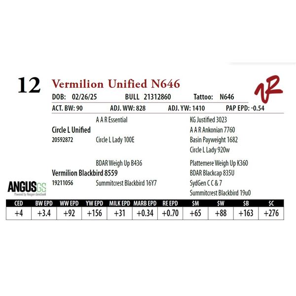Vermilion Unified N646