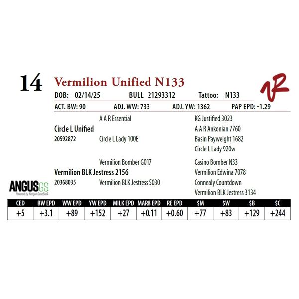 Vermilion Unified N133