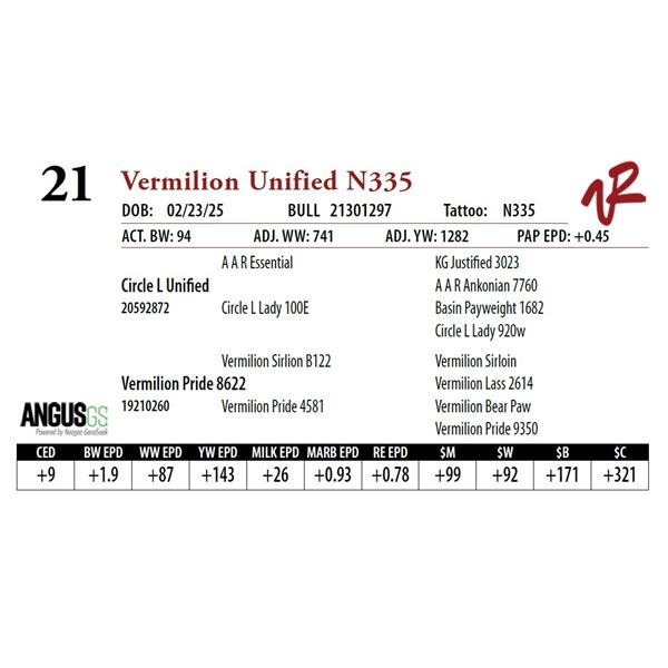 Vermilion Unified N335