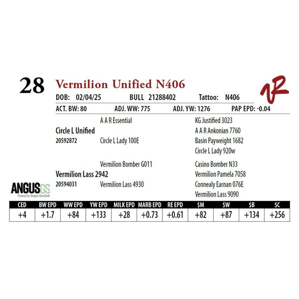 Vermilion Unified N406