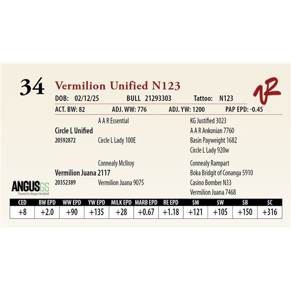 Vermilion Unified N123