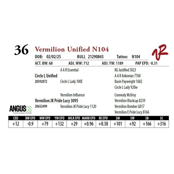 Vermilion Unified N104