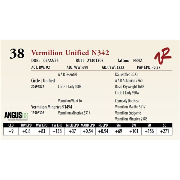 Vermilion Unified N342