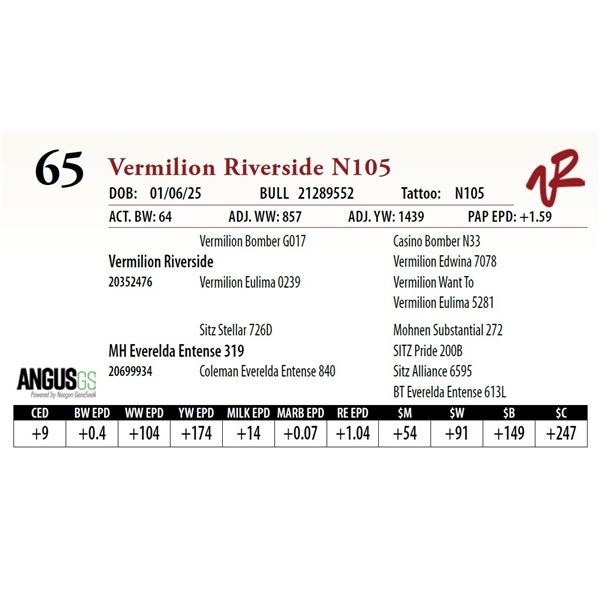 Vermilion Riverside N105