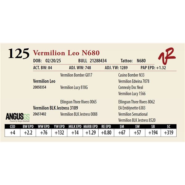 Vermilion Leo N680