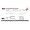 Image 1 : Vermilion Congress N114