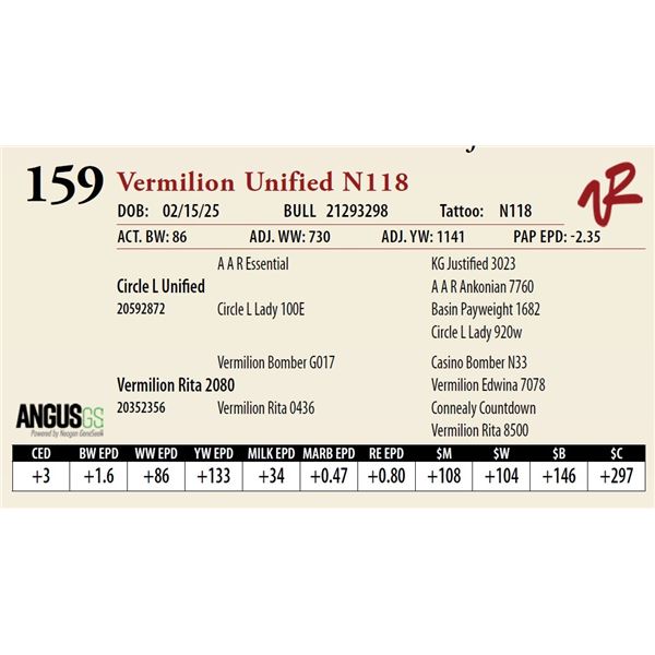Vermilion Unified N118