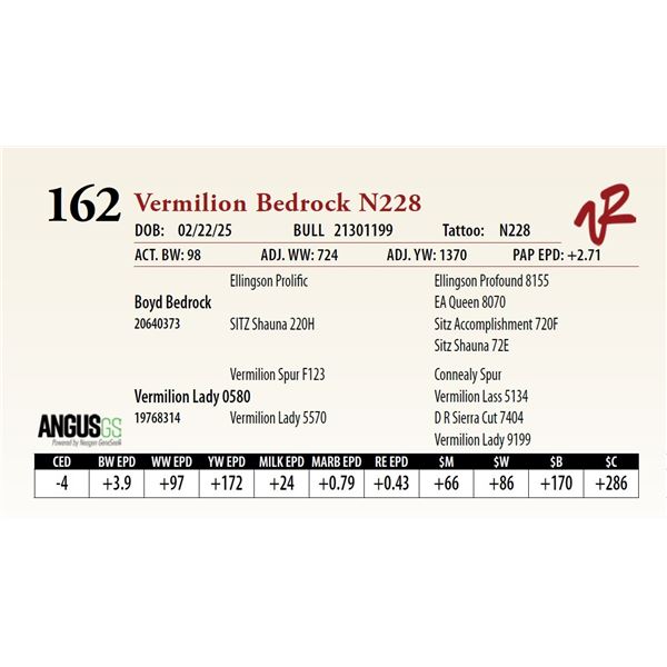 Vermilion Bedrock N228