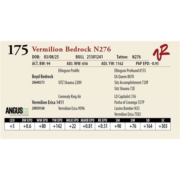 Vermilion Bedrock N276