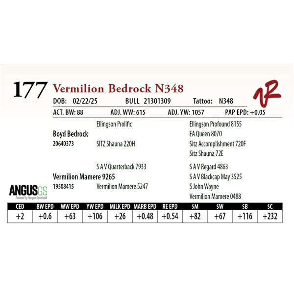 Vermilion Bedrock N348