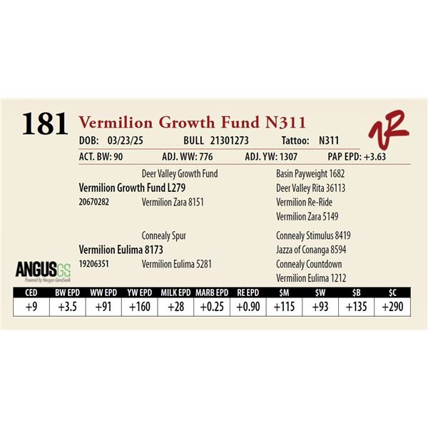 Vermilion Growth Fund N311
