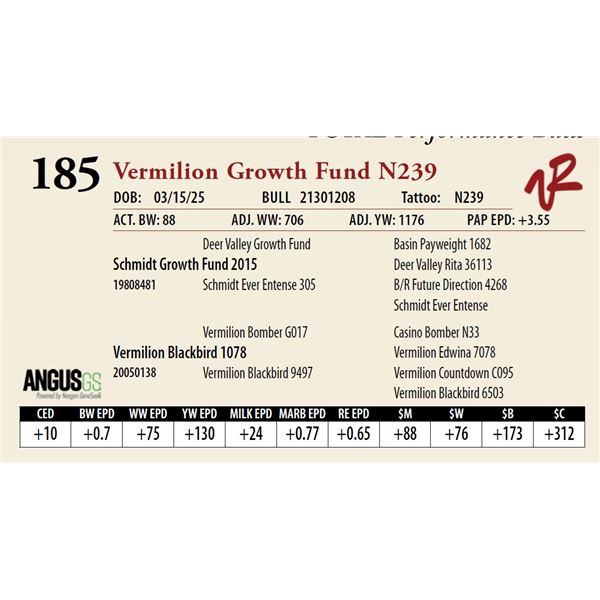 Vermilion Growth Fund N239