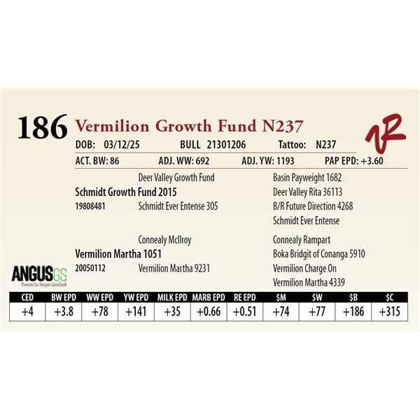 Vermilion Growth Fund N237