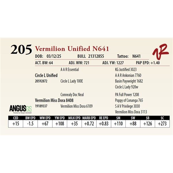 Vermilion Unified N641