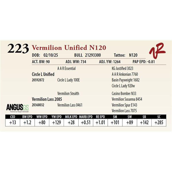 Vermilion Unified N120