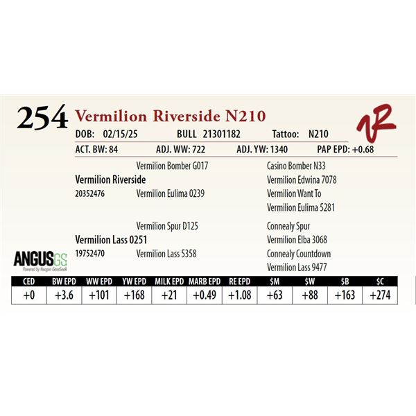 Vermilion Riverside N210