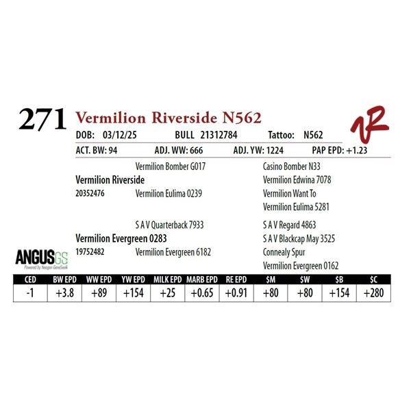 Vermilion Riverside N562