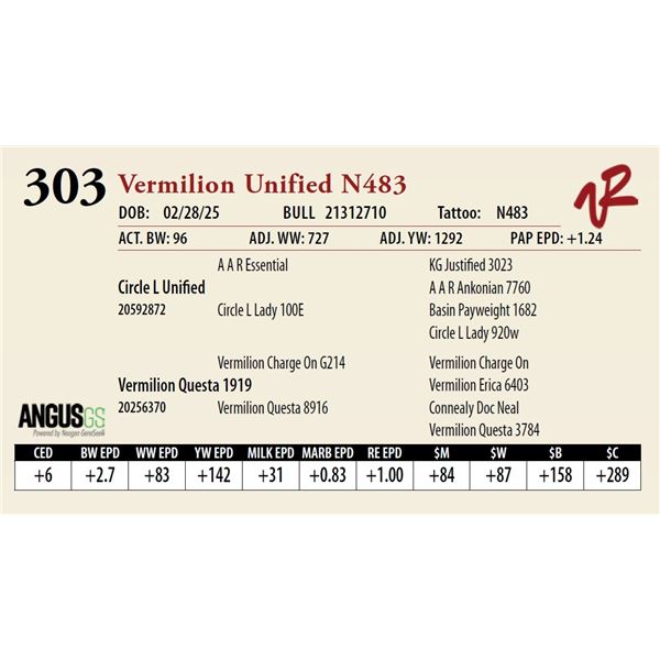 Vermilion Unified N483