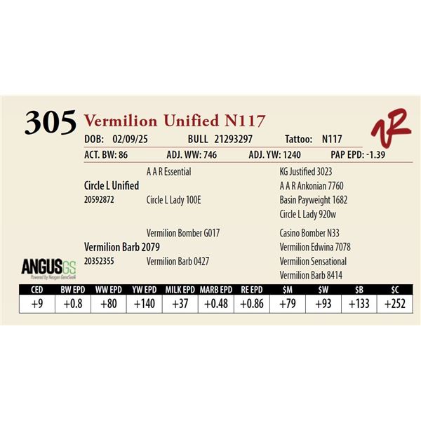 Vermilion Unified N117