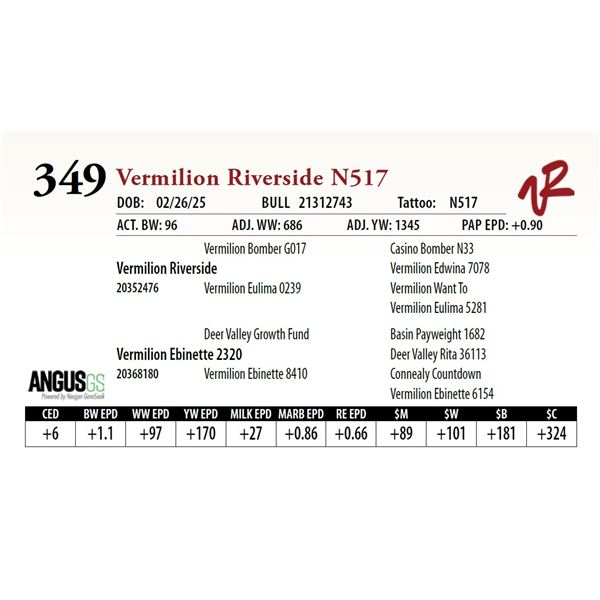 Vermilion Riverside N517
