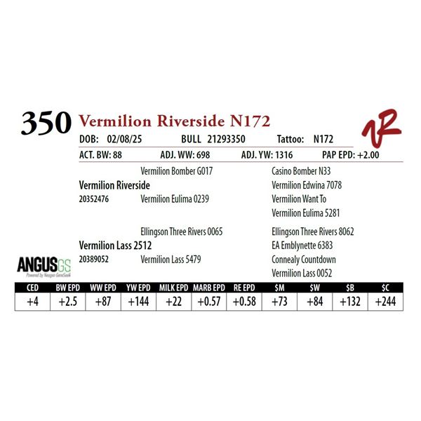 Vermilion Riverside N172